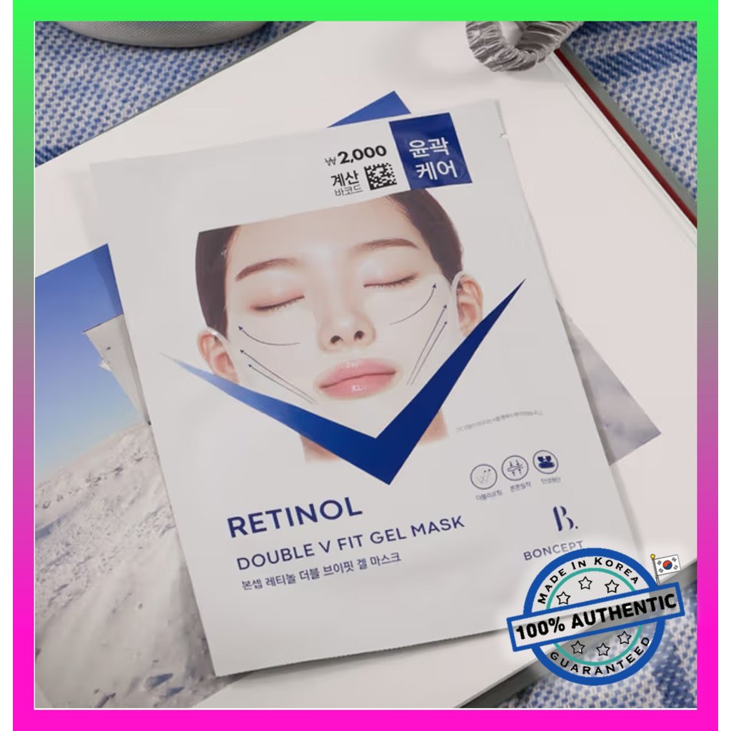 [BONSEP] RETINOL DOUBLE V FIT GEL MASK 22G