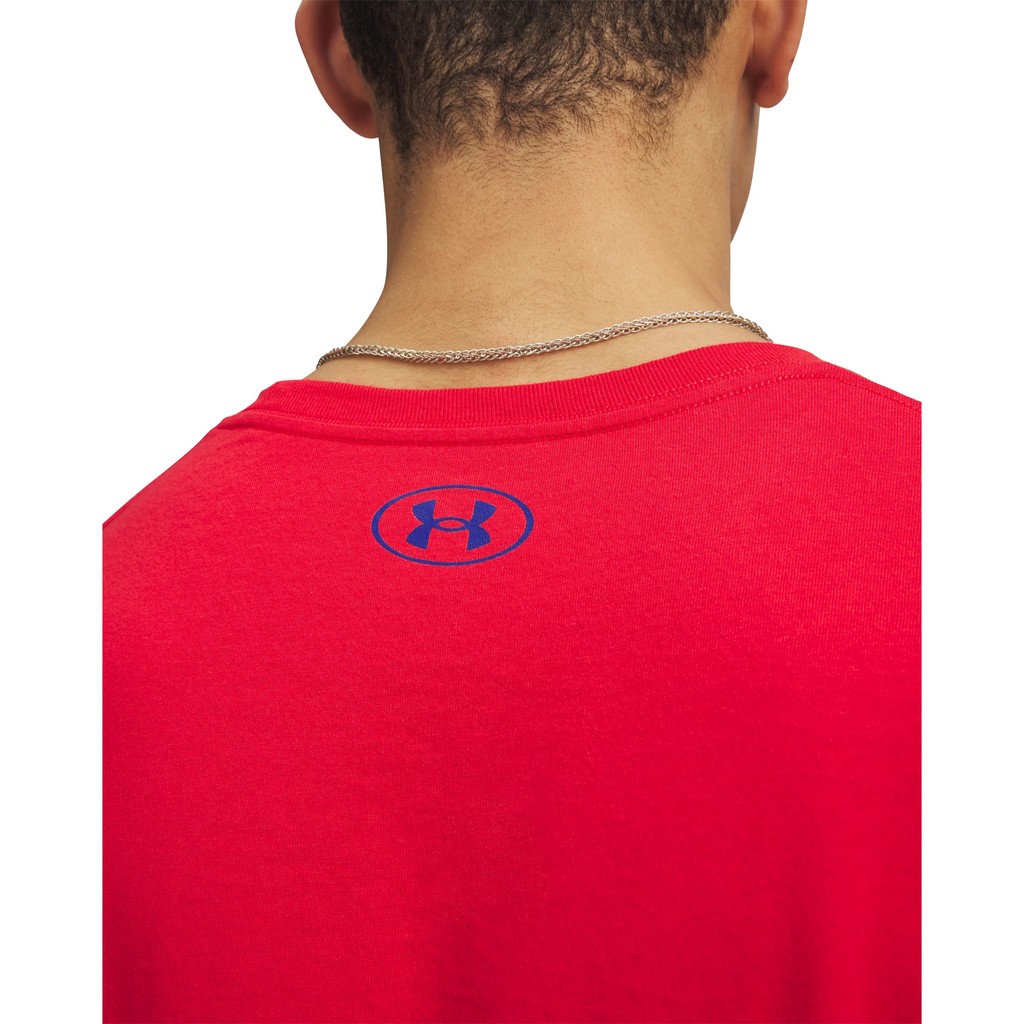 Under Armour เสื้อแขนสั้นสำหรับผู้ชาย UA Wordmark — صورة 4