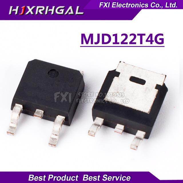 10 ชิ้น Darlington ทรานซิสเตอร์ MJD122G MJD122T4G MJD122 TIP122 SMD SOT-252 ใหม่เดิม