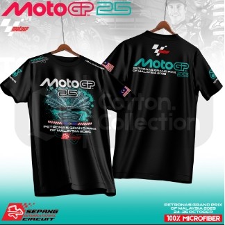 RASMI MOTOGP SEPANG 2025 เสื้อแข่งไมโครไฟเบอร์