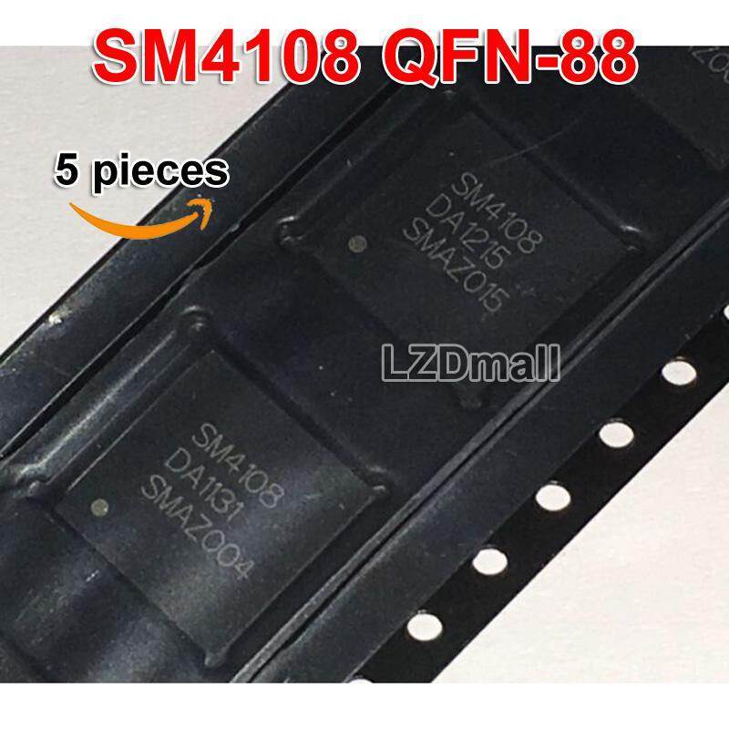 5 ชิ้น SM4108 QFN-88 4108 QFN SM41O8 ชิป LCD IC คุณภาพดีที่สุด