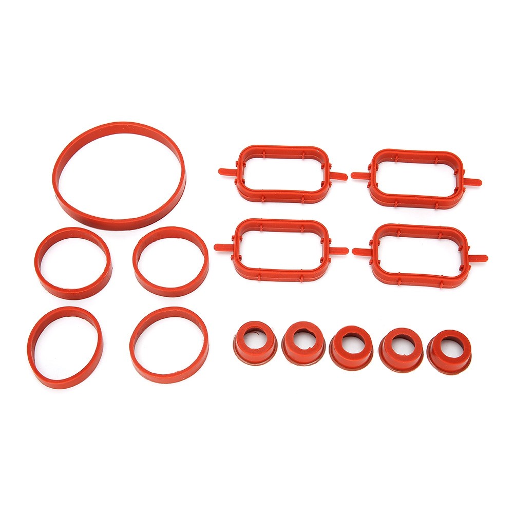 [Rococo1-TH] 14 ชิ้น/เซ็ตชุดท่อร่วมไอดีเหมาะสําหรับ M57 M47 E87 E46 E90 E91 E92 E93 E39 E60 6-กระบอก