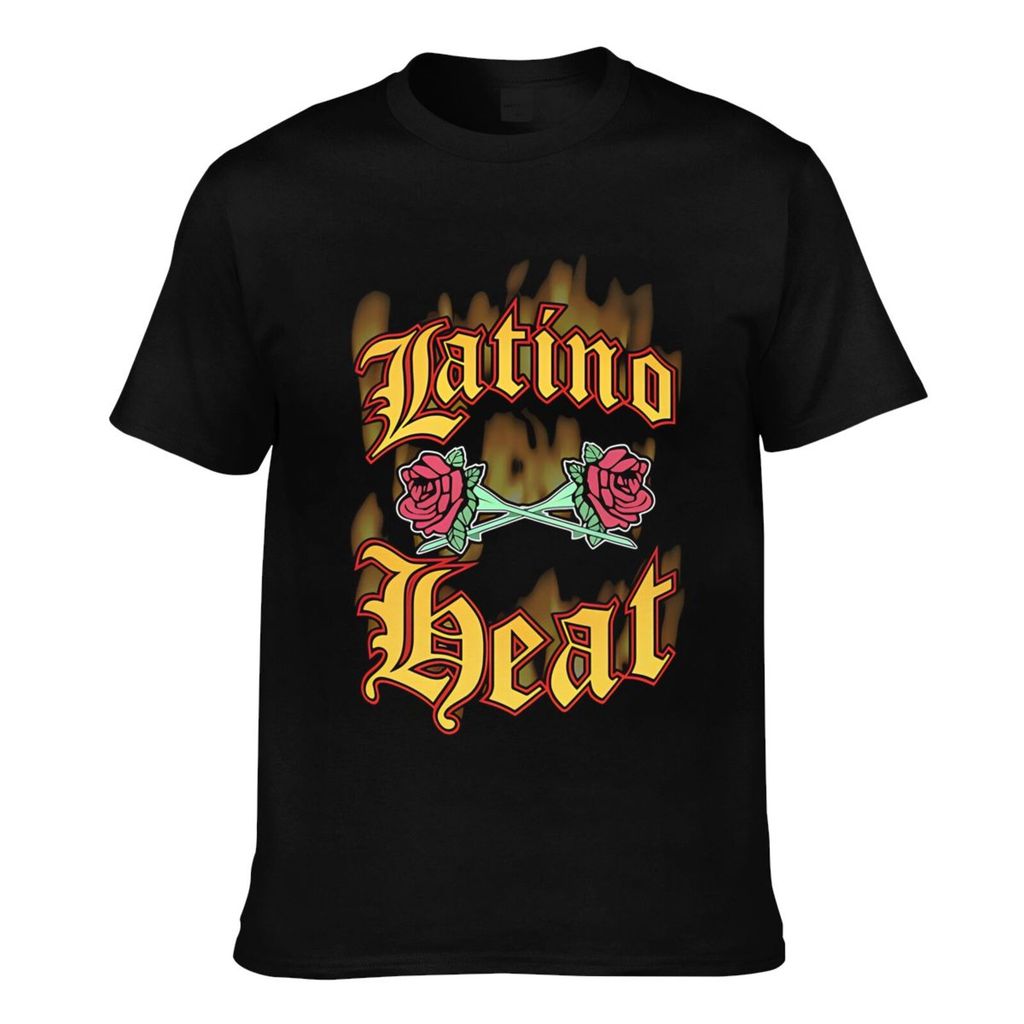 คุณภาพดี Vtg Latino Heat Wwf Eddie Guerrero Mens Cool เสื้อยืด