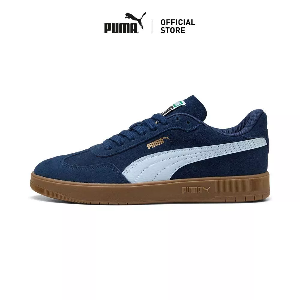 PUMA Basics รองเท้าผ้าใบ Ascenso Suede ยูนิเซ็กส์ สีฟ้า - 40594803