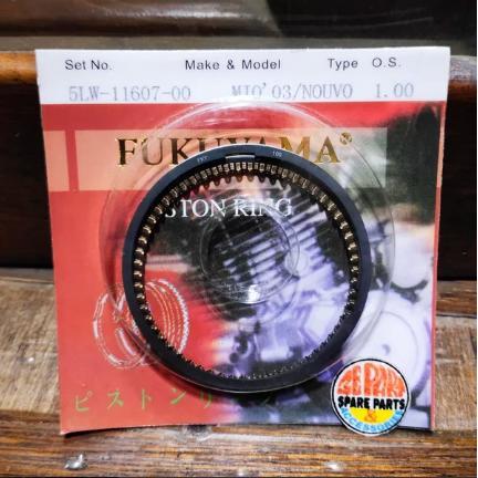 Mio Mio Soul Fino คาร์บูเรเตอร์ 5Lw Os 100 แหวนลูกสูบ - แหวนลูกสูบ Fukuyama หายาก