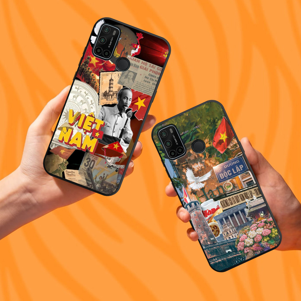 เคส Vsmart Joy 4 / Live 4 / Star 5 พิมพ์ลาย I love vn