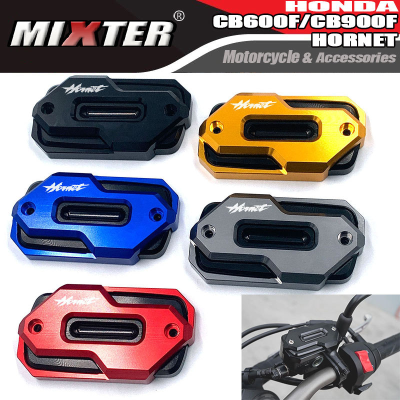 อุปกรณ์เสริมรถจักรยานยนต์เบรคหน้าอ่างเก็บน้ําฝาครอบตกแต่งสําหรับ CB600F 1998-2015 CB900F 2002-2007 C