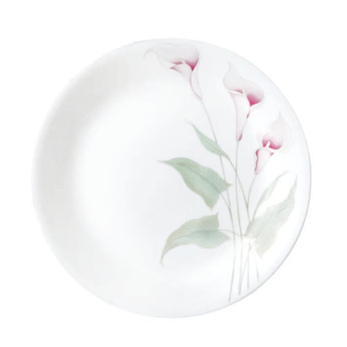[Made in USA] จานกลม Corelle Lilyville 106-LV-LP 17cm - Made in USA