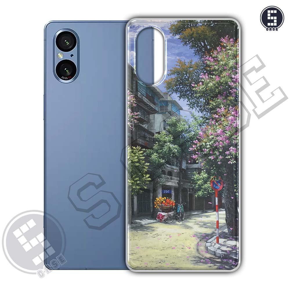 เคสสําหรับ Sony Xperia 5 V, Xperia 5 Mark 5 หลายรุ่น SLC20 ภาพวาดสีน้ํามัน