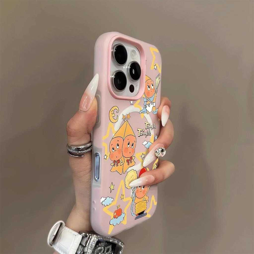 น่ารัก Star People Anti-Fall Case Hp Oppo Reno 15F A6X A6 Pro 14F A3X A5I A5 Pro A5 2025 กรณี