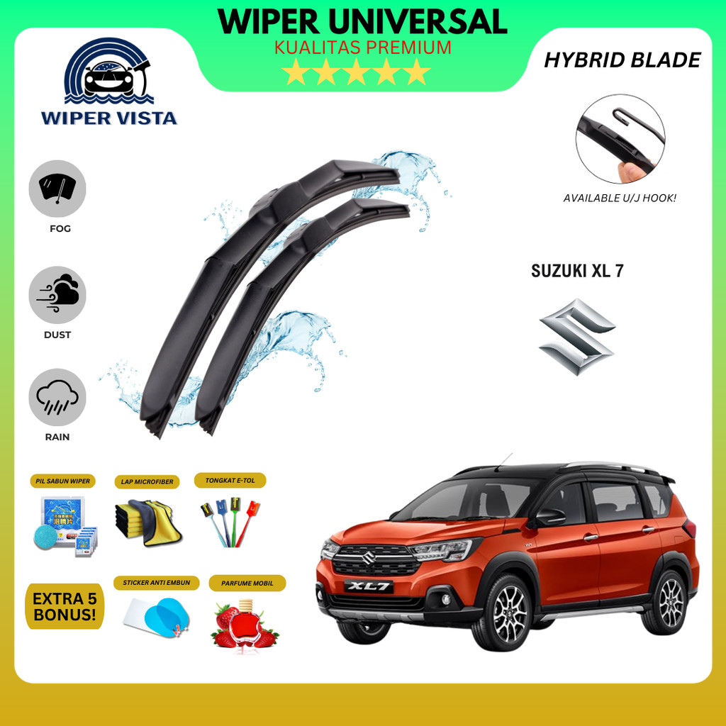 ที่ปัดน้ําฝนกระจกรถยนต์ Suzuki XL7 Hybrid ฟรี 5 โบนัส