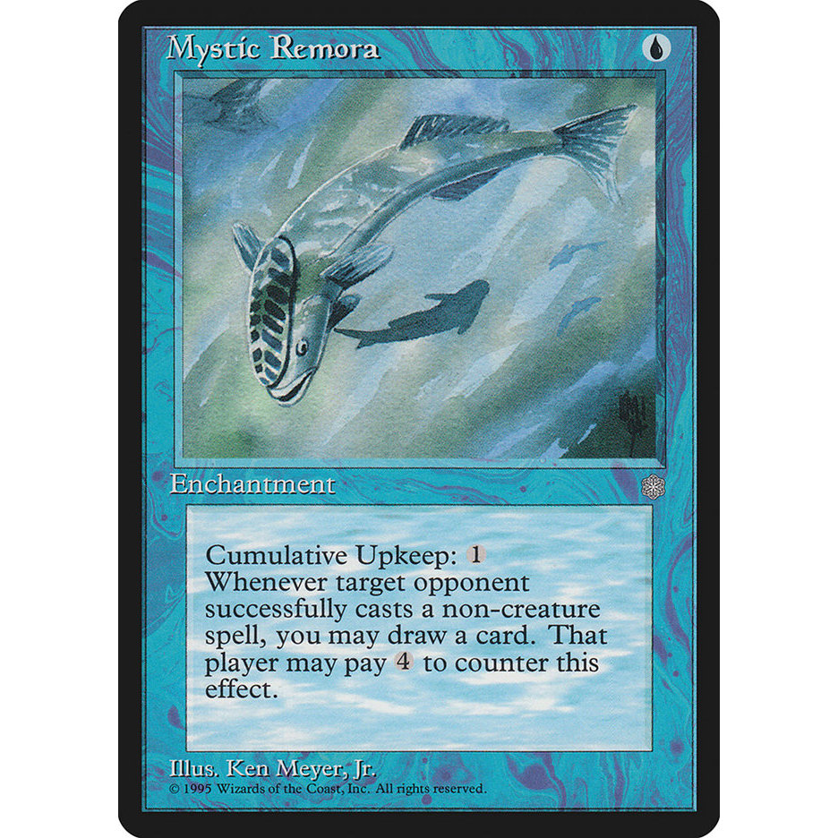 Mystic Remora การ์ด Magic the Gathering [MTG] ของแท้