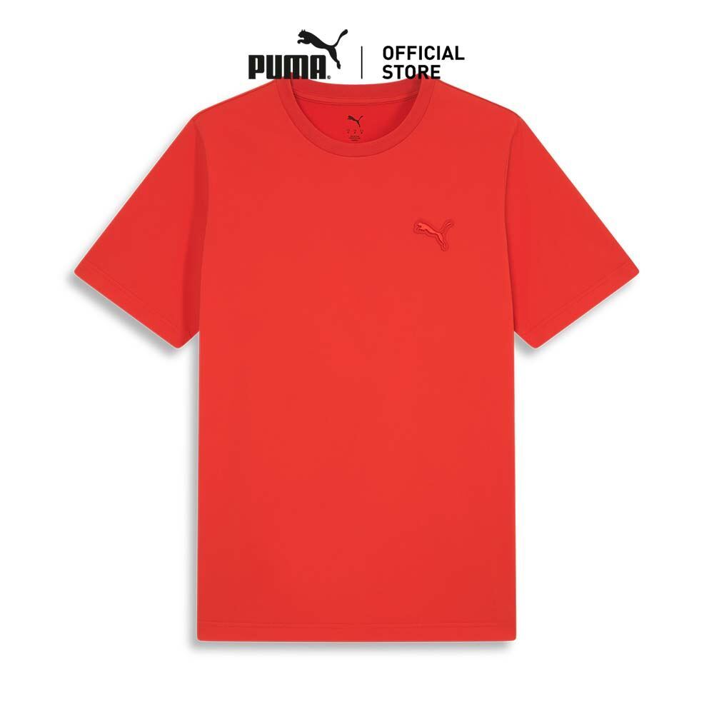 PUMA Sport Classics เสื้อยืด PUMA Classic สำหรับผู้ชาย สีแดง - 63704175