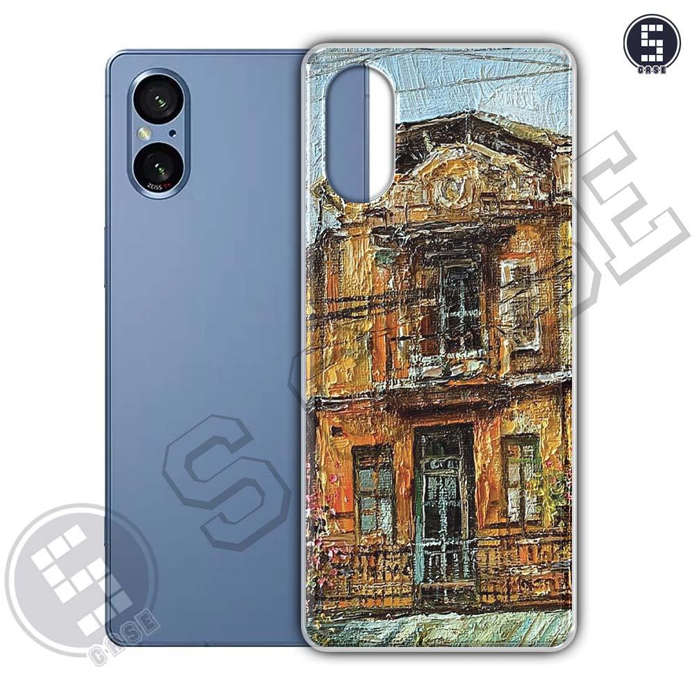 เคสสําหรับ Sony Xperia 5 V, Xperia 5 Mark 5 หลายรุ่น SLC22 ภาพวาดสีน้ํามัน