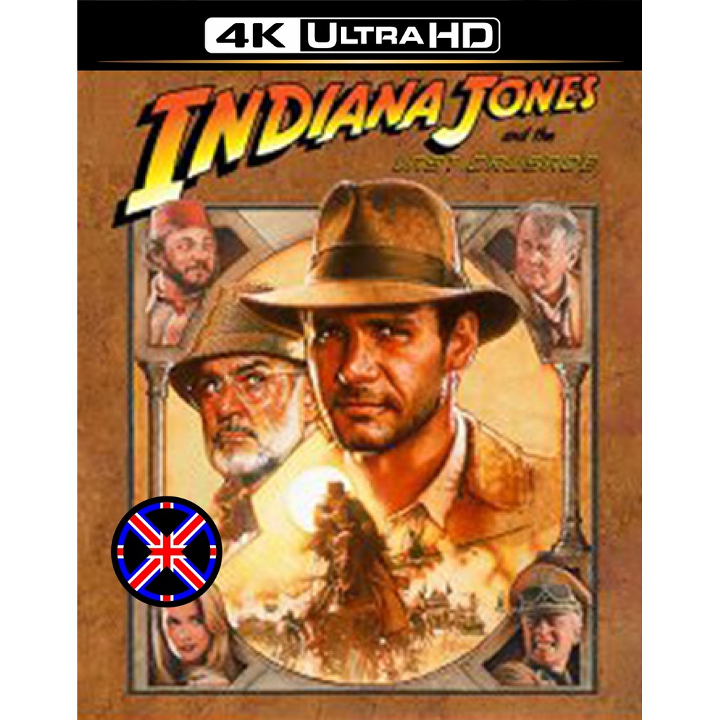 4K UHD Movie Indiana Jones and the Last Crusade (1989)