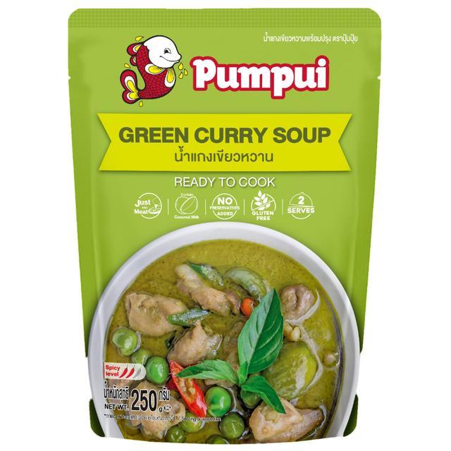 🌼 ปุ้มปุ้ยน้ำแกงเขียวหวาน 250 กรัม 🌻 Pumpui Green Curry Soup 250g. 🌸 8850088704305