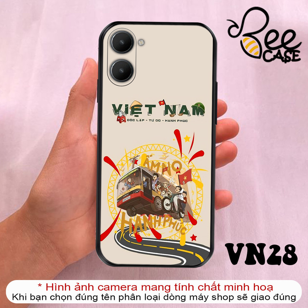 Realme C33, C55, Realme 10 4G เคสเวียดนาม อิสระอิสระ ฟรีที่จะรัก