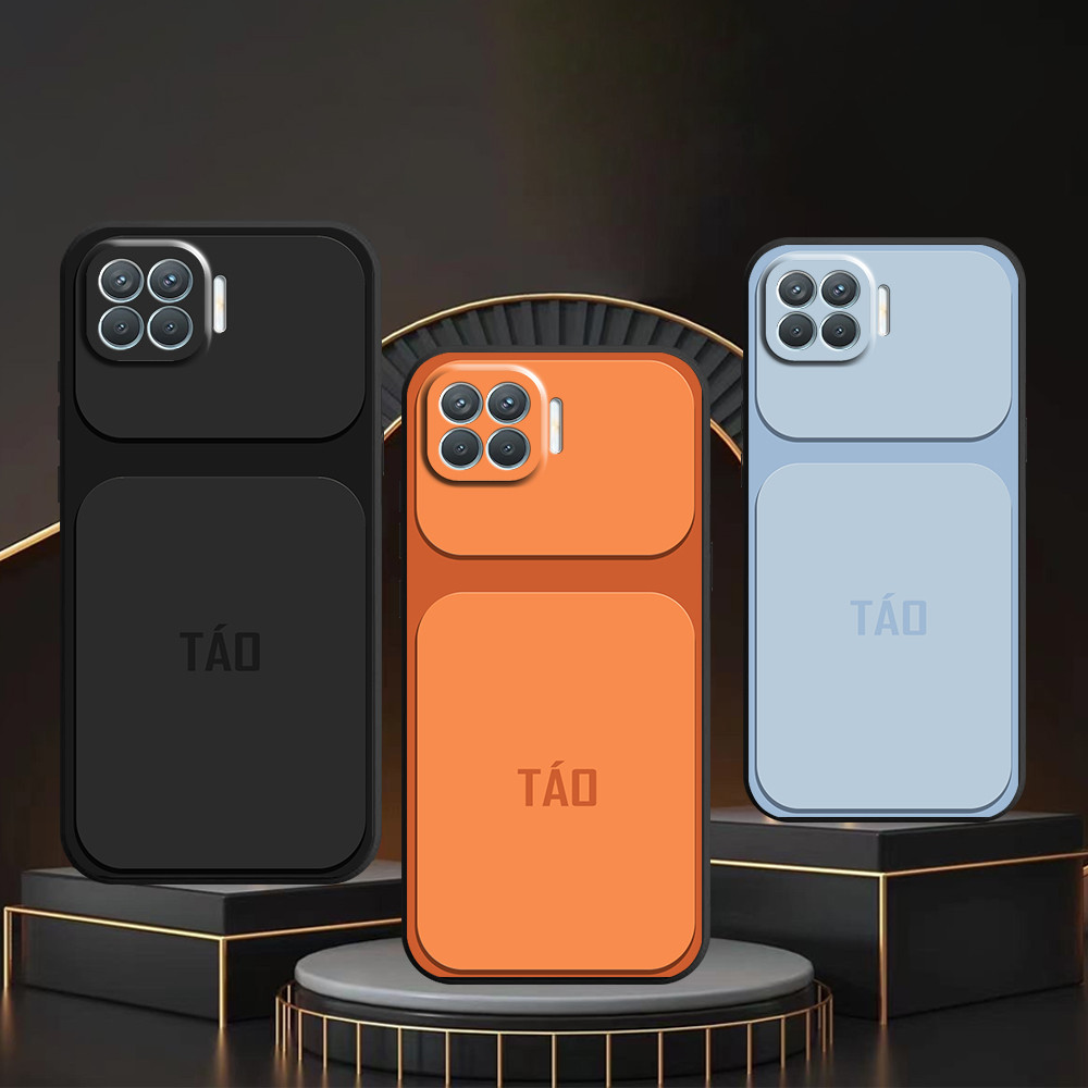 เคส Oppo A73 / A93 พิมพ์ลายสีพื้นฐาน