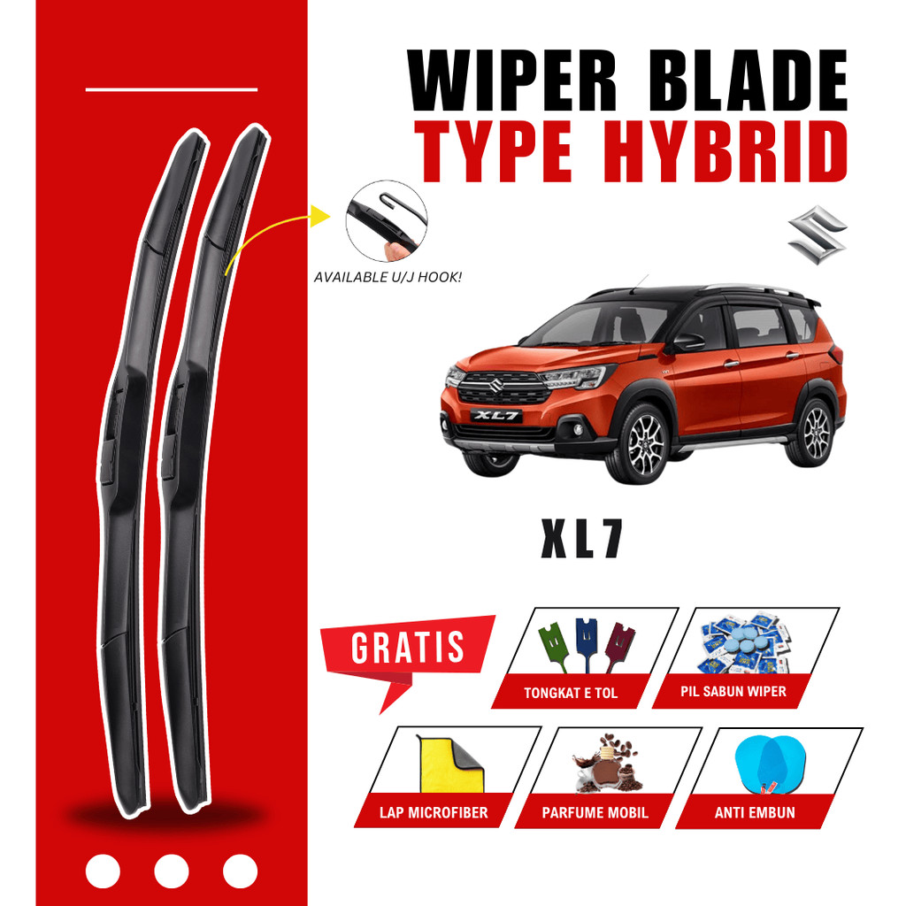 ที่ปัดน้ําฝนกระจกรถยนต์ Suzuki XL7 Hybrid ฟรี 5 โบนัส
