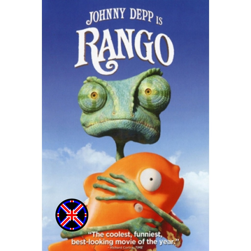DVD Cartoon ระบบเสียงไทย Rango (2011) แรงโก้ ฮีโร่ทะเลทราย