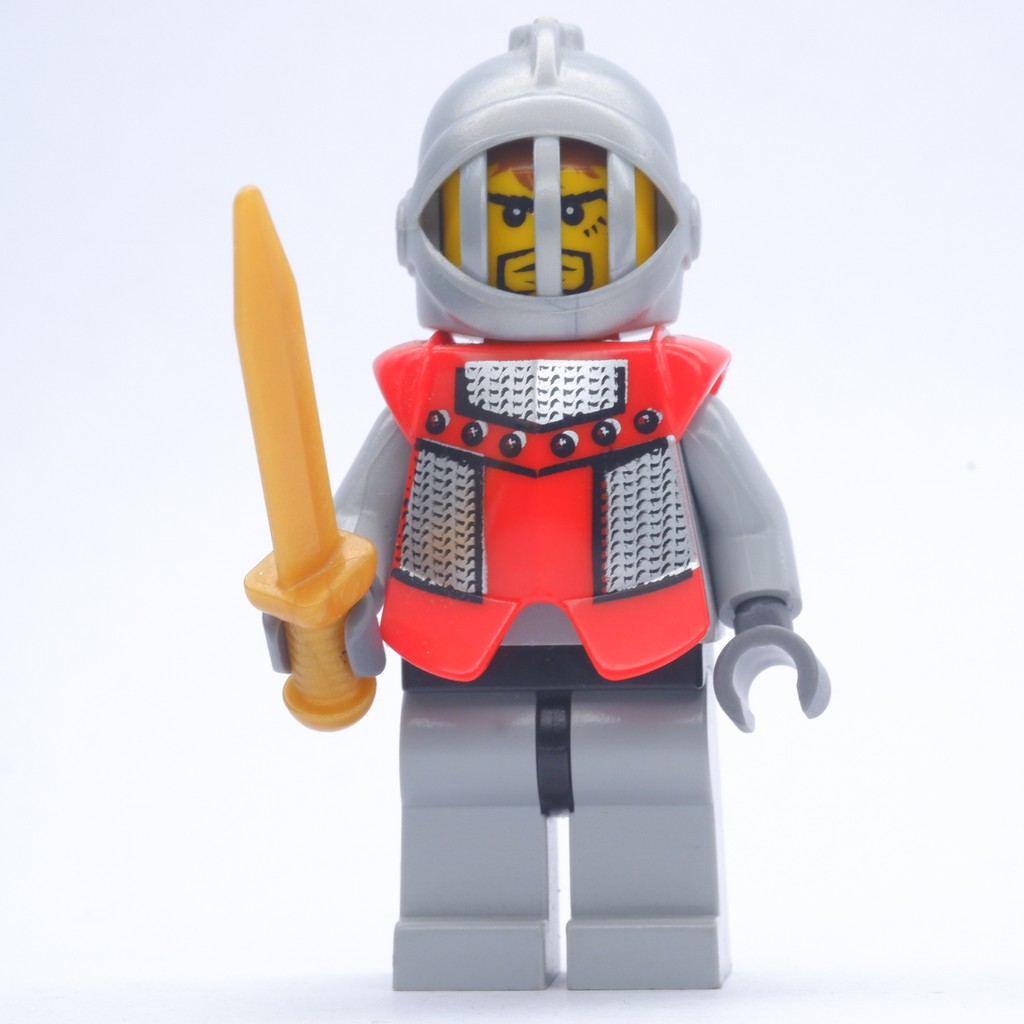 Ploybrick |instock| Royal Knight Red Armor จากชุด 10176 ปี 2006 | Castle & Kingdom Authentic 100%