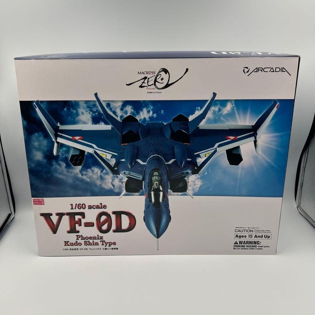 【Direct from Japan】Macross Zero VF-0D Phoenix Arcadia (Yamato Chogokin)【Japan Exclusive】