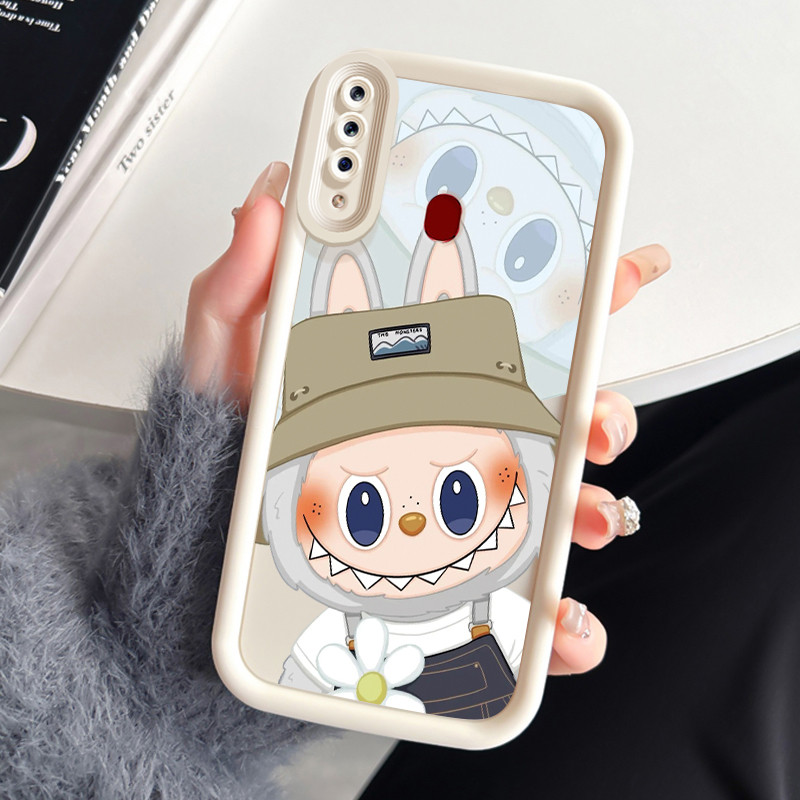 เคสสำหรับ Samsung Galaxy A20s เคสโทรศัพท์สัตว์ประหลาดน่ารักสามสีซิลิโคนกันกระแทก ราคา ถูกที่สุด ดีลบีเคเค