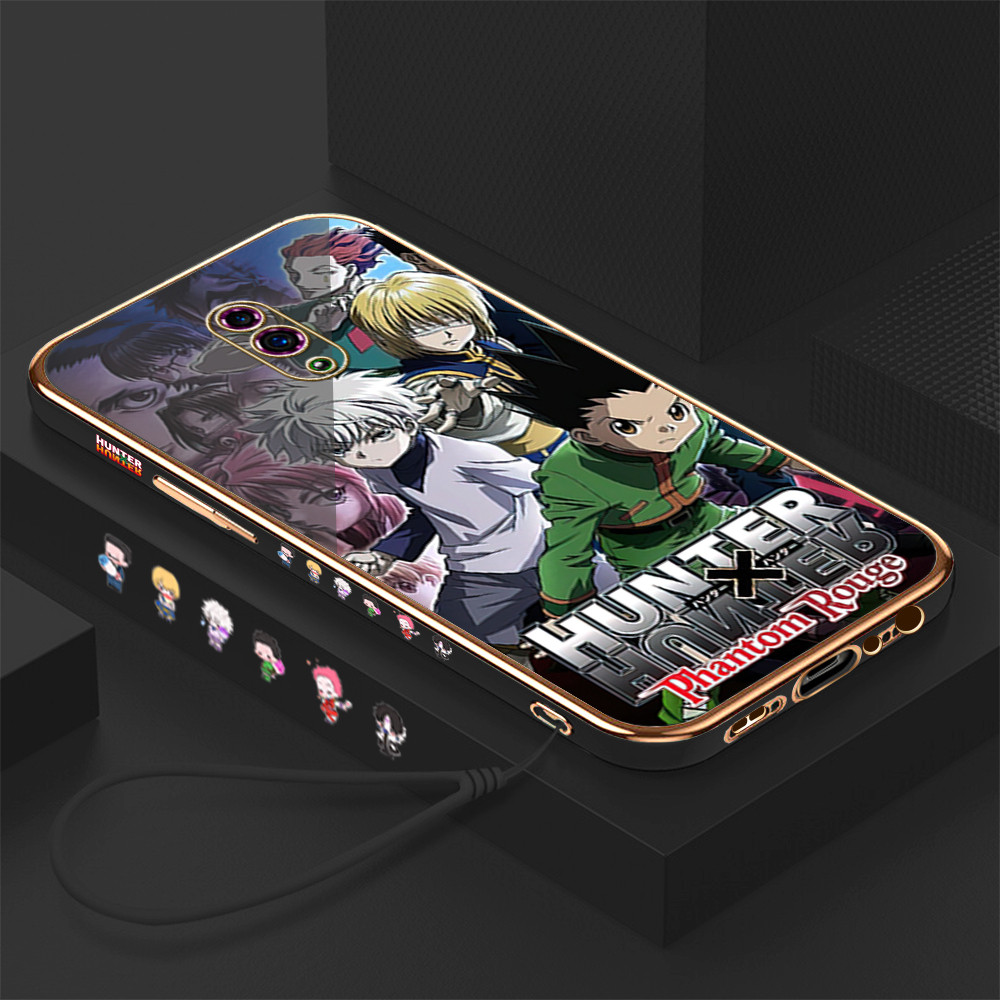 LOKAL [จัดส่งในพื้นที่] OPPO Reno 3 4 4f 5 5k 6 7 7z 8 8T 8Z 4G 11F 13FS 5G Casing HP Pattern HUNTER