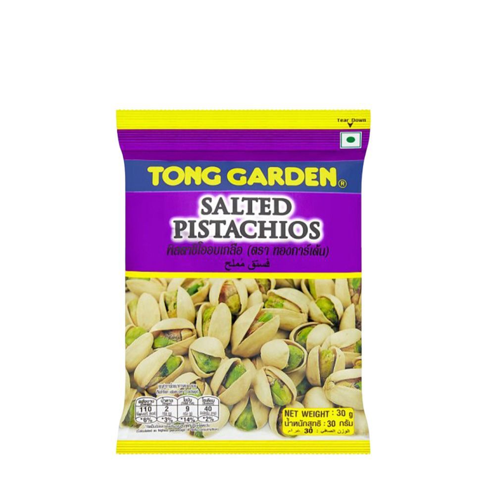 🐙 ทองการ์เด้นพิทาชิโออบเกลือ 30ก. 🐟 TONG GARDEN SALTED PISTACHIO 30 G. 🐞   🐒