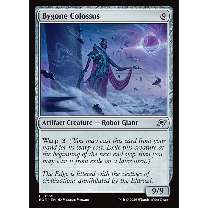 เวทมนตร์: The Gathering - Edge of Eternities - Bygone Colossus (235)