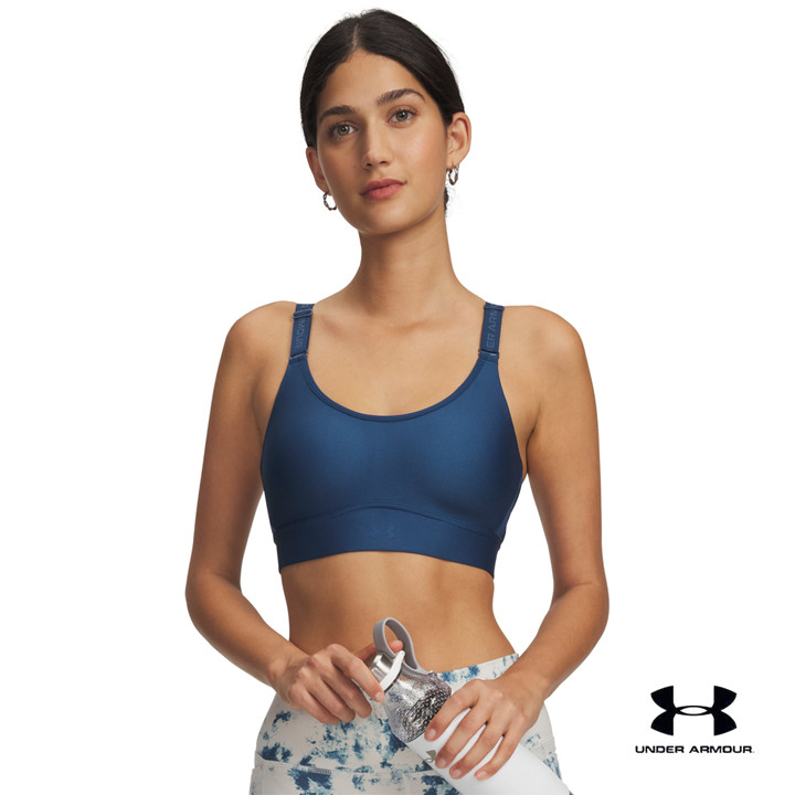 Under Armour สปอร์ตบรากระชับปานกลางสำหรับผู้หญิง UA Infinity 2.0