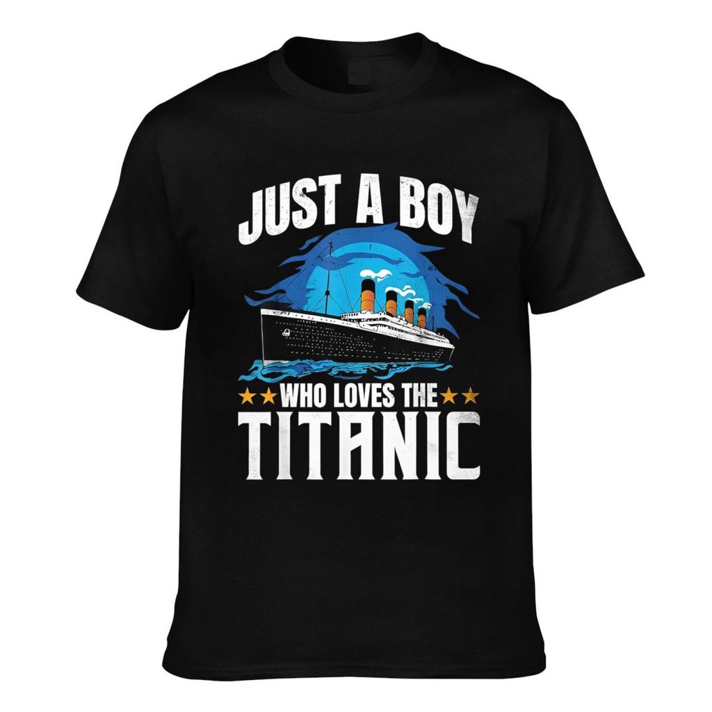 คุณภาพดี ใคร Just Love The Rms Titanic Mens Cool T-Shirt