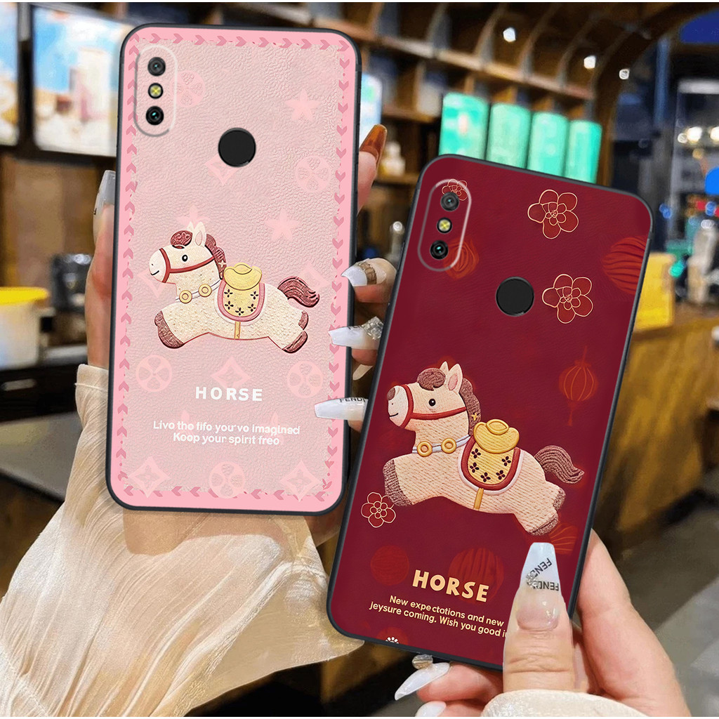 เคส Xiaomi Mi 8 / MI 8 SE / Mi 8 Lite ลาย Lucky Tet Horse น่ารัก