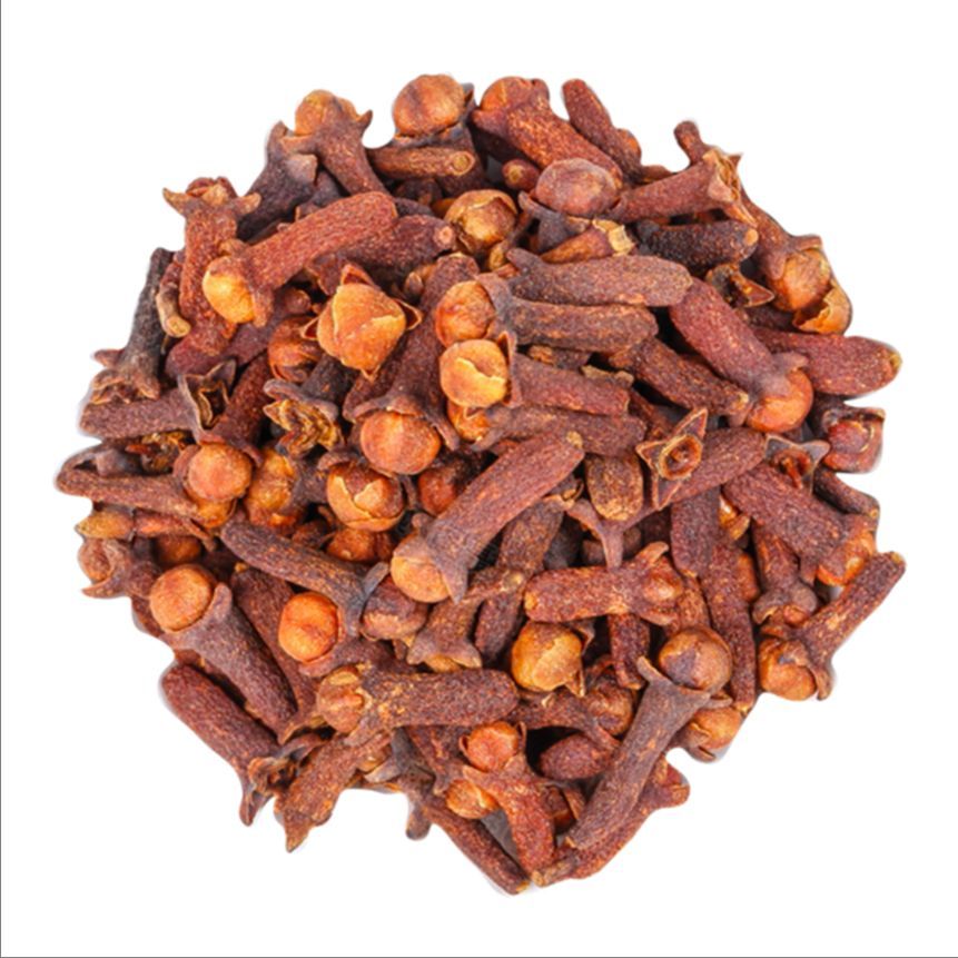 กานพลู ก้านพลู ดอกกานพลู Clove ชนิดแบบแห้ง แบบชิ้น 50 กรัม