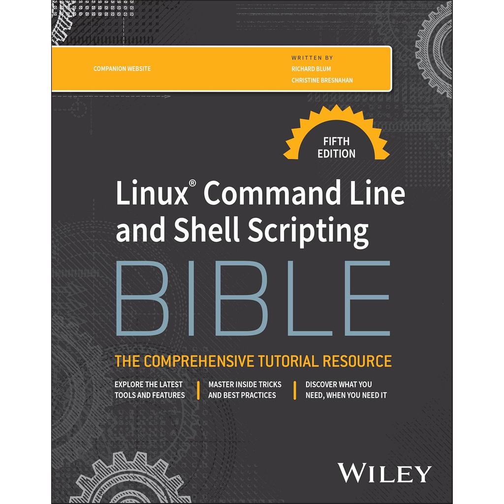 Chulabook|c321|หนังสือ|LINUX COMMAND LINE AND SHELL SCRIPTING BIBLE