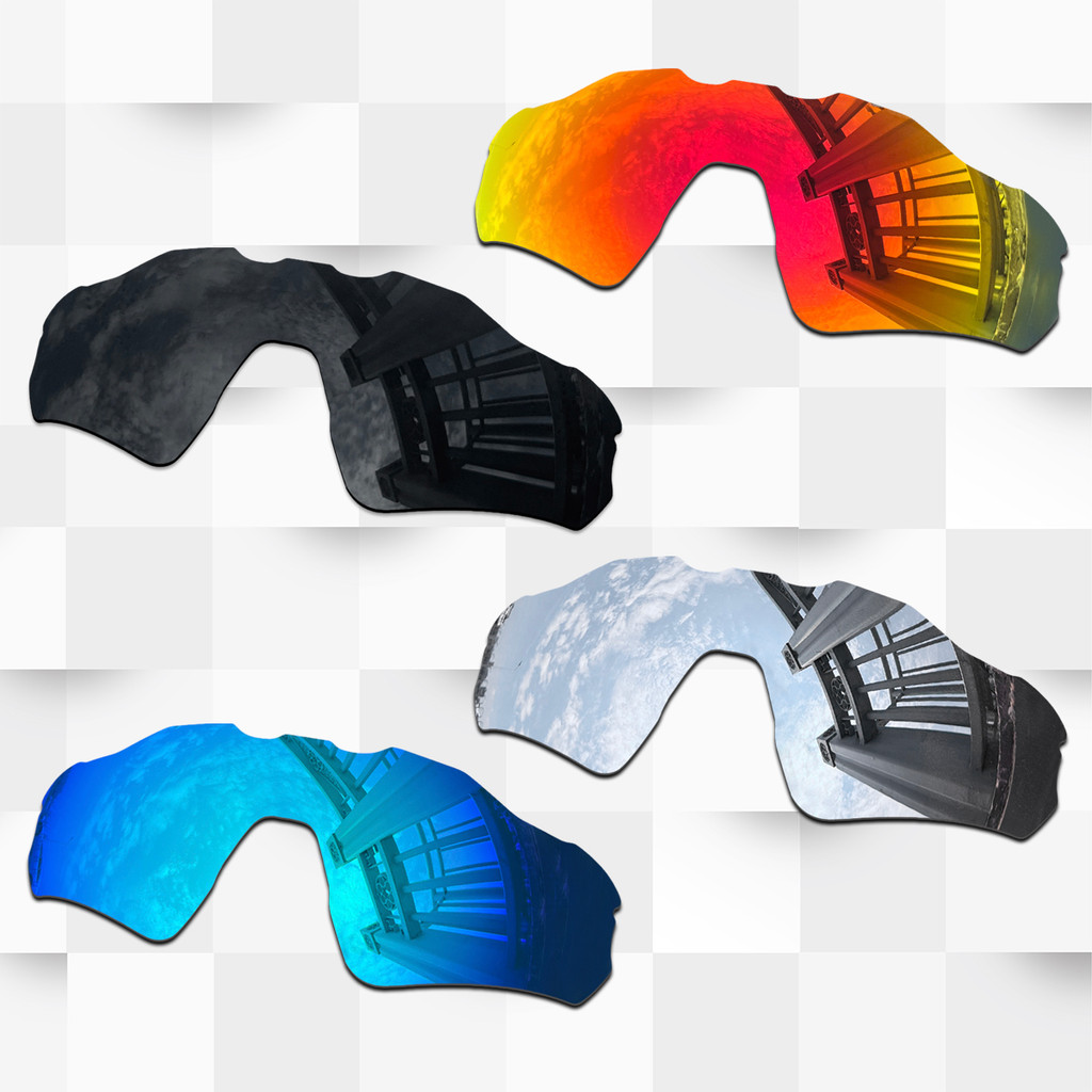 เลนส์โพลาไรซ์ Anti-Sctatch เข้ากันได้กับ Oakley Radar EV XS Path OJ9001 แว่นกันแดดตัวเลือกหลายสี