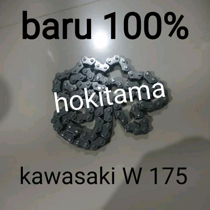 W175 โซ่ไทม์มิ่ง W 175 Kawasaki W175 โซ่ไทม์มิ่ง โซ่ครัมหายาก