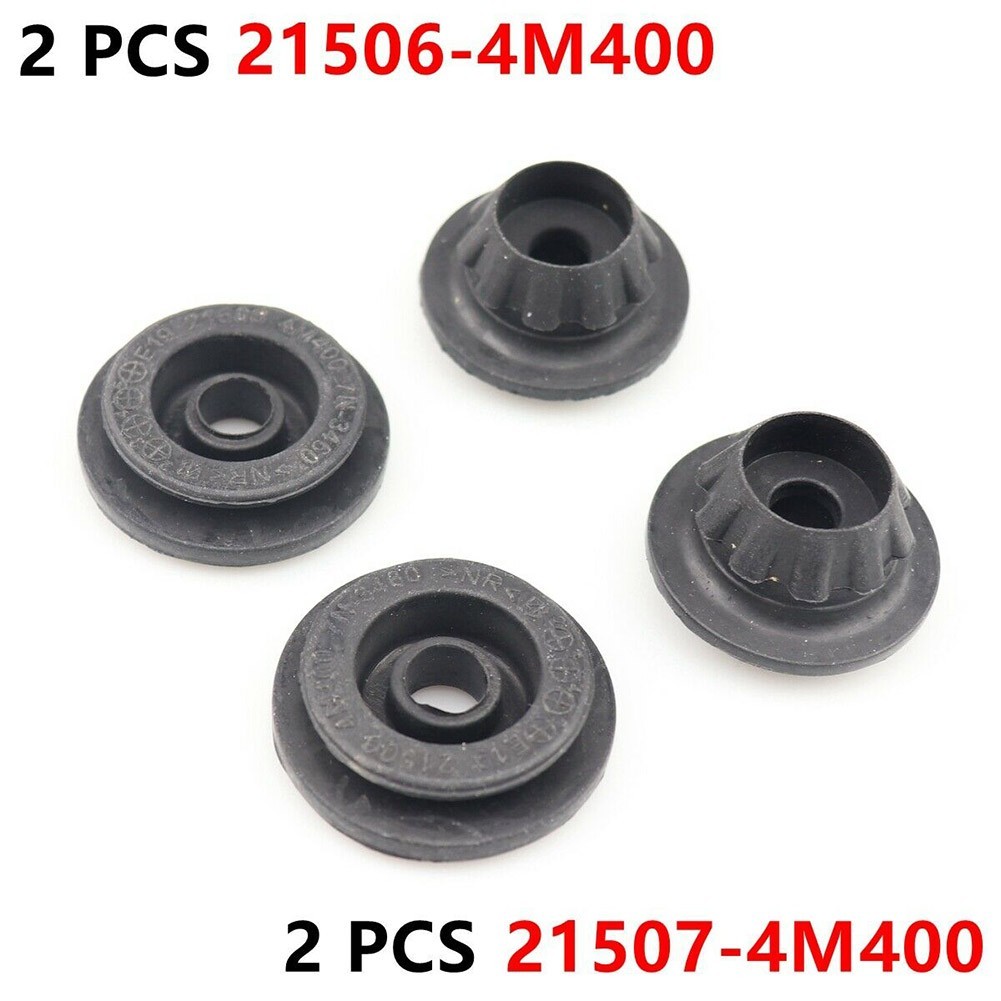 [Best-PLG]4PcRadiator Mount Bushing Upper สําหรับ Nissan สําหรับ Infiniti 21506-4M400 21707-4M400