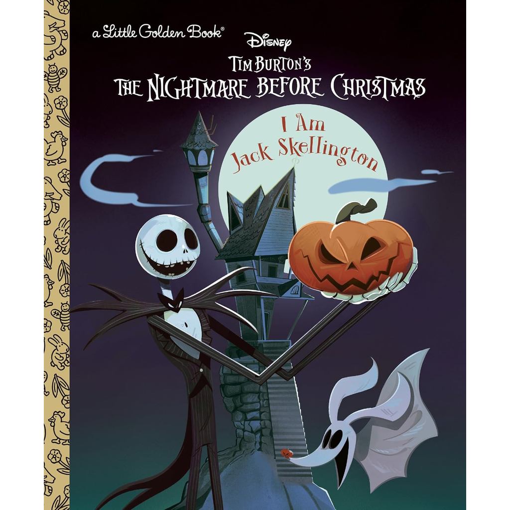 I AM JACK SKELLINGTON: DISNEY TIM BURTON'S THE NIGHTMARE BEFORE CHRISTMAS ((9780736444682) c321 cuup