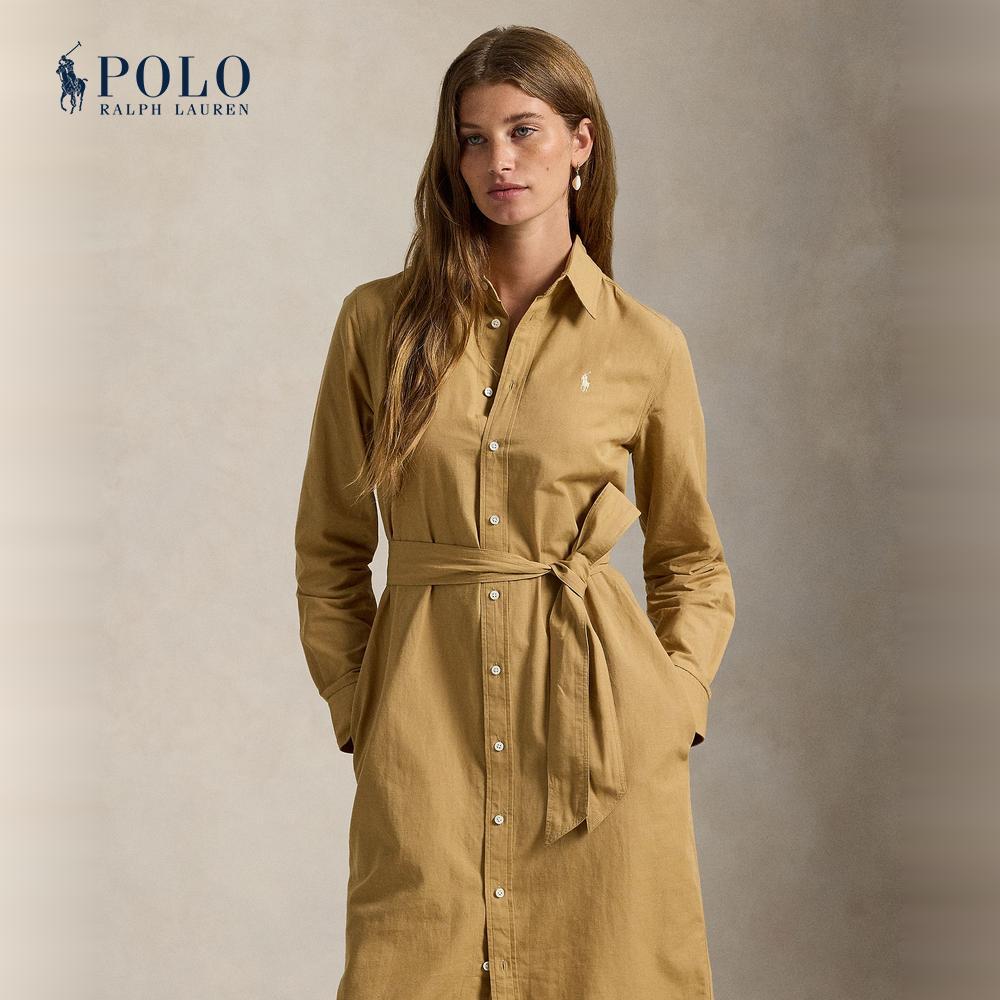Polo Ralph Lauren ชุดเดรสผู้หญิง รุ่น WMPODRSNFA21026 สีเบจ