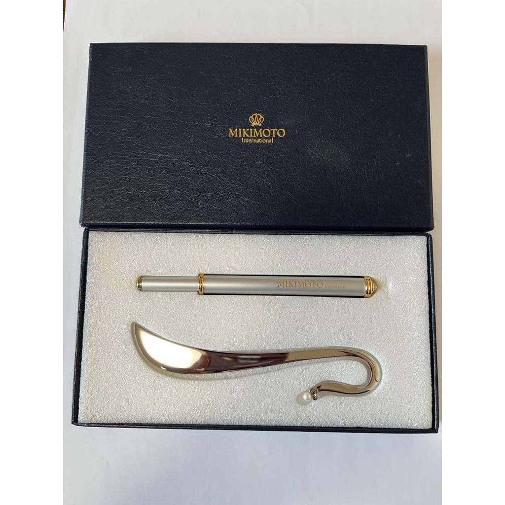 【Direct from Japan】MIKIMOTO/Mikimoto บุ๊กมาร์กปากกาลูกลื่น【Japan Exclusive】