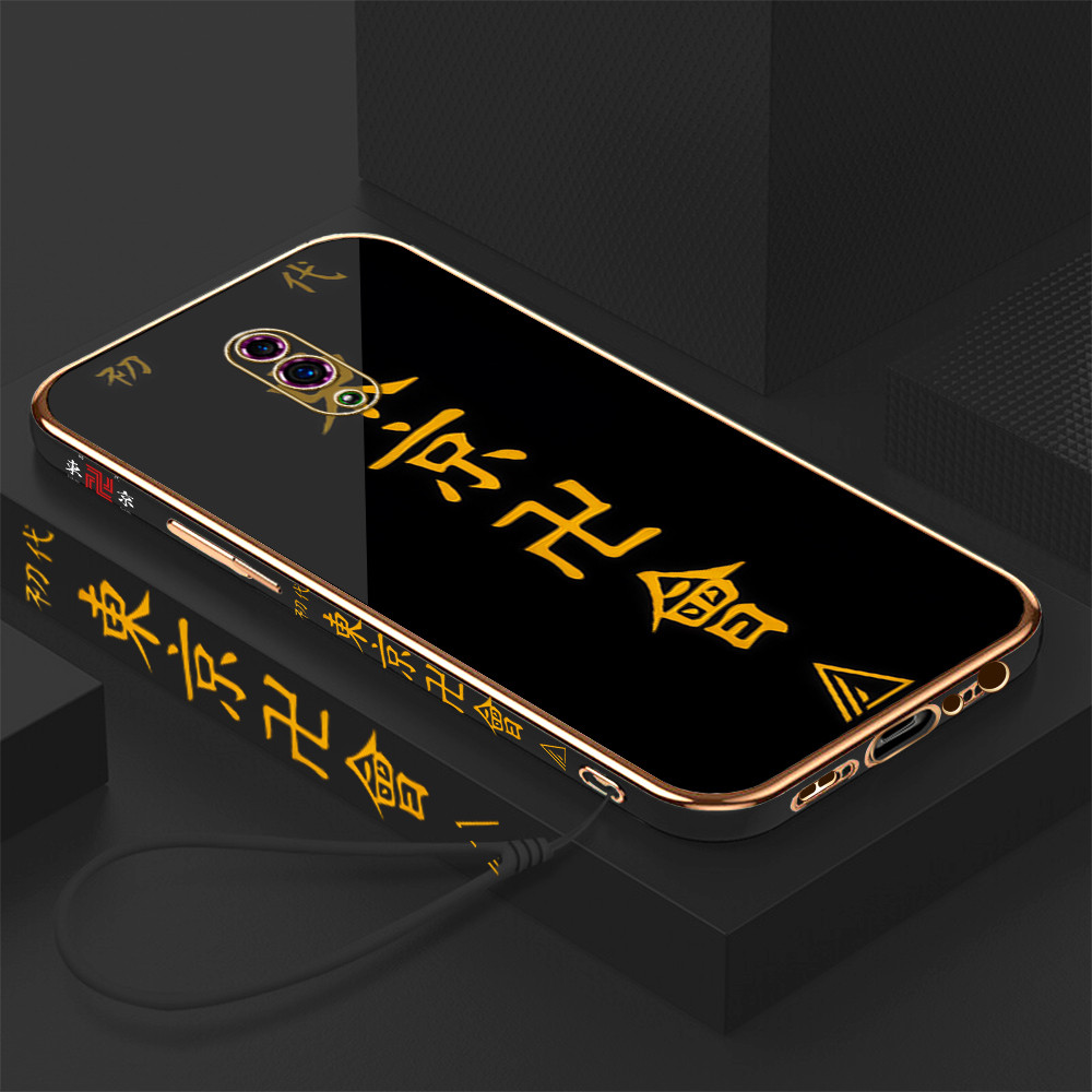 LOKAL [จัดส่งในพื้นที่] OPPO Reno 3 4 4f 5 5k 6 7 7z 8 8T 8Z 4G 11F 13FS 5G Casing HP Tokyo Revenger