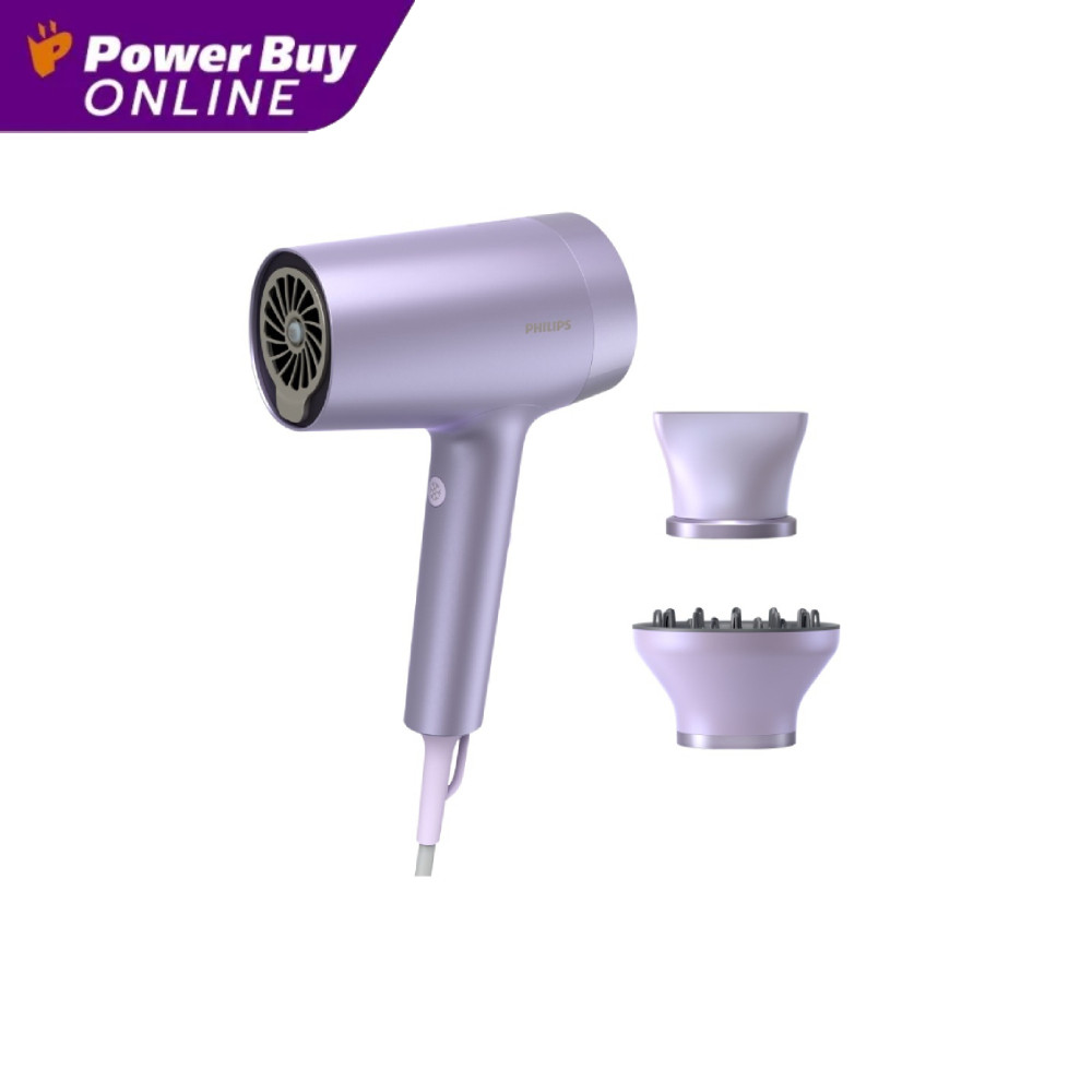 PHILIPS 7000 Series ไดร์เป่าผม (1800 วัตต์, สีม่วง) รุ่น BHD720/10