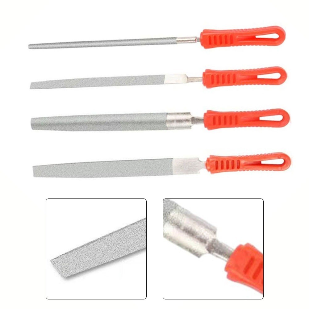 [FRT]ไฟล์เพชรสําหรับช่างอัญมณีโลหะหินขัดไม้แกะสลักหัตถกรรมเครื่องมือมือ