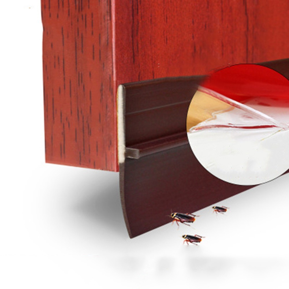 xk3Under Door Sweep Weather Stripping Soundproof Rubber Bottom Seal Strip