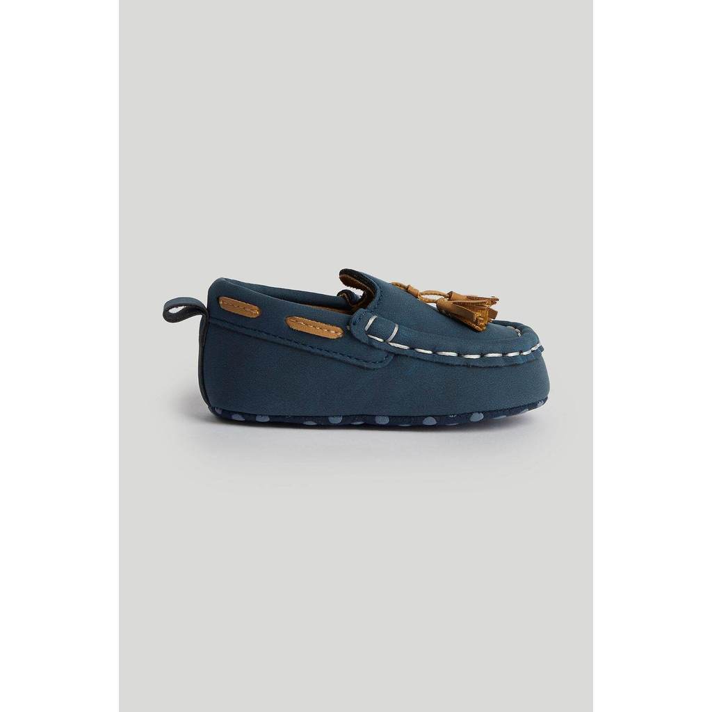 Mothercare Baby Boy Navy Loafer Shoes