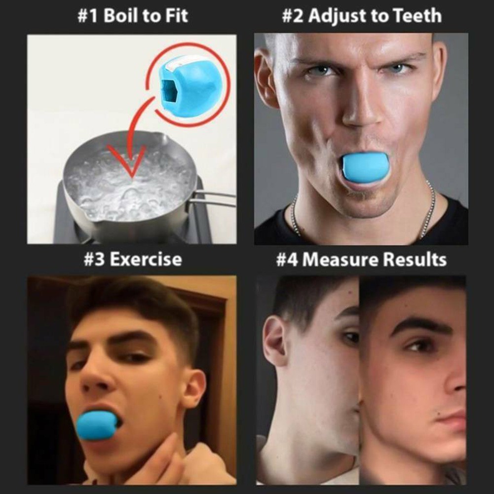[BLOD]JawLine การออกกําลังกาย Jawlineme Exerciser Fitness Ball คอ Face Toning Jaw