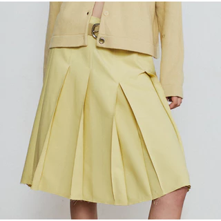 Girlfriend Comfort - Carmen Midi Skirt (พร้อมส่ง) - กระโปรงอัดจีบ (มีให้เลือก 3 สี)