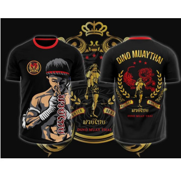 Dino Muaythai TShirt เสื้อไมโครไฟเบอร์