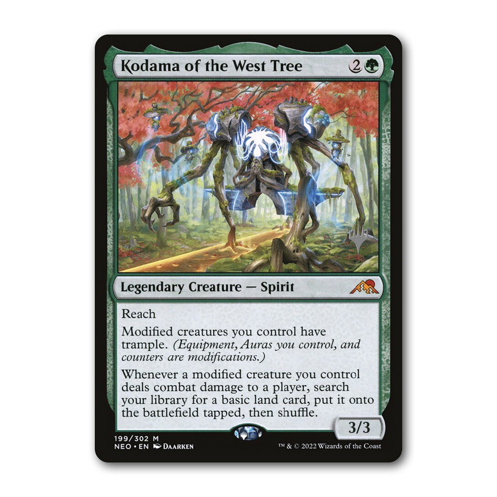 [MTG] Kodama of the West Tree [PNEO] [Green] [Mythic] [Normal] [ENG] [2022] (Magic: The Gathering)